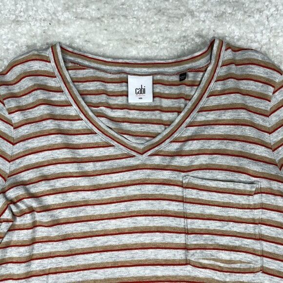 Cabi Striped Skipper Tee  - Picture 6 of 10